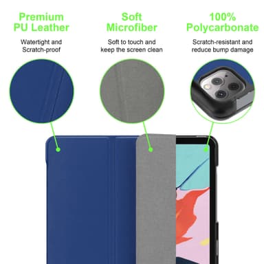 iPad PRO 11 2020 (11 tum) Skal Fodral Case (Blå)