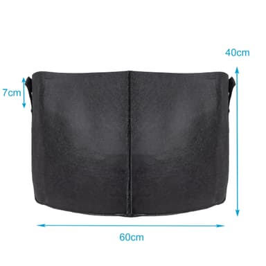 2x Planteringssäck Planteringskärl (113 l - 60 x 40 cm)