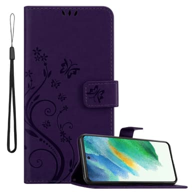 Samsung Galaxy S21 FE Plånboksfodral Skal (Lila)