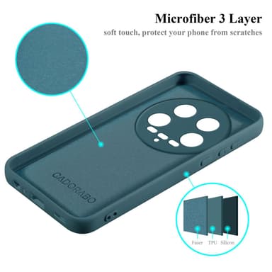 Xiaomi 14 Ultra Skal Fodral Case (Grön)