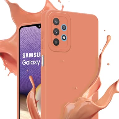 Samsung Galaxy A32 5G Skal Fodral Case (Orange)