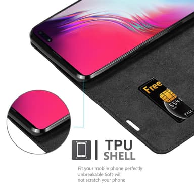Samsung Galaxy S10 5G Skal Fodral Case (Svart)