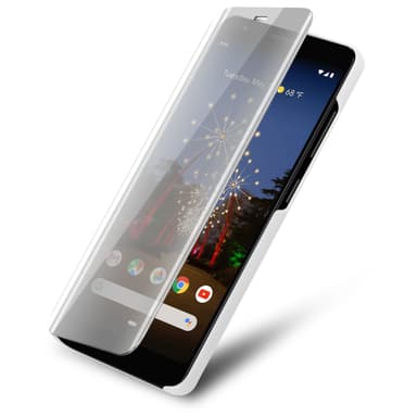 Google PIXEL 3A XL Plånboksfodral Skal (Silver)