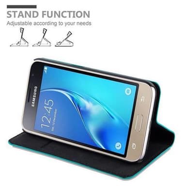 Samsung Galaxy J1 2016 Skal Fodral Case (Turkos)