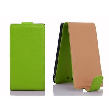 Sony Xperia M2 / M2 AQUA Flipfodral Skal (Grön)