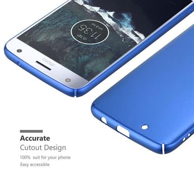 Motorola MOTO X4 Skal Fodral Case (Blå)