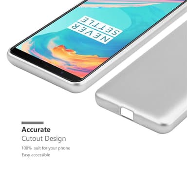 Skal OnePlus 5T Fodral Case (Silver)