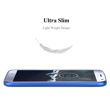 Motorola MOTO X4 Skal Fodral Case (Blå)