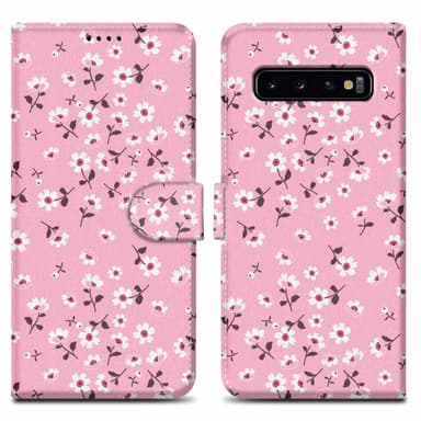 Samsung Galaxy S10 PLUS Plånboksfodral Skal (Rosa)