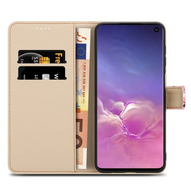 Samsung Galaxy S10 PLUS Plånboksfodral Skal (Rosa)