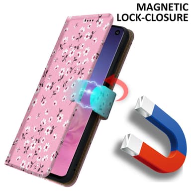 Samsung Galaxy S10 PLUS Plånboksfodral Skal (Rosa)