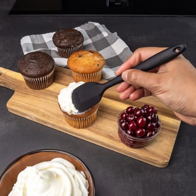 Spatula Set i 6 delar Non-stick Silicone Spatula Set