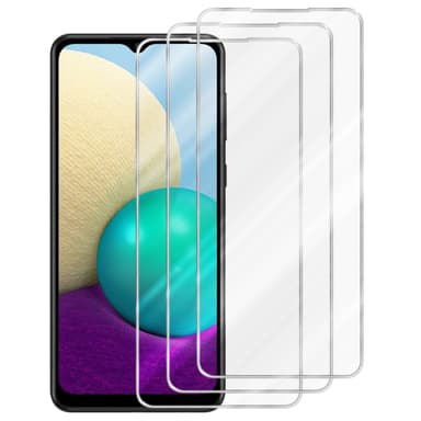 Samsung Galaxy A02 / M02 3x Skyddsglas Skyddsfilm