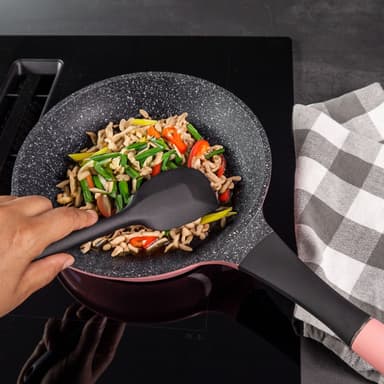 Spatula Set i 6 delar Non-stick Silicone Spatula Set