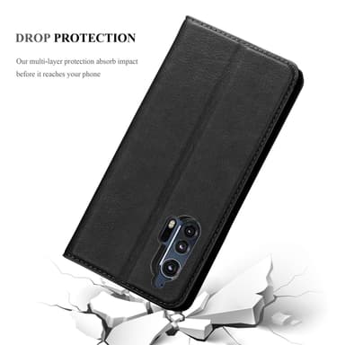 Motorola EDGE+ Skal Fodral Case (Svart)