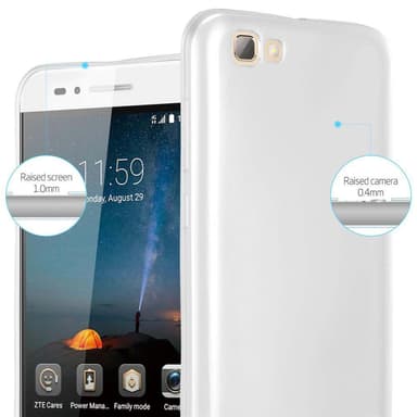 Skal ZTE Blade A612 Fodral Case (Silver)