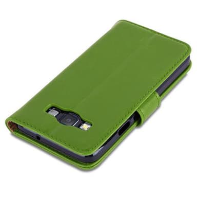 Samsung Galaxy A3 2015 Plånboksfodral Skal (Grön)