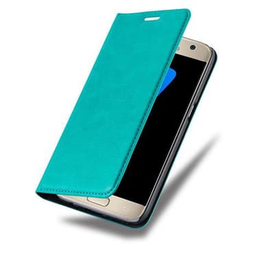 Samsung Galaxy S7 Skal Fodral Case (Turkos)