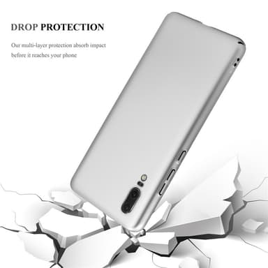 Huawei P20 Skal Fodral Case (Silver)