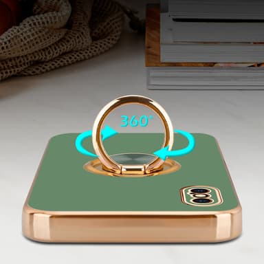 iPhone XS MAX Skal Fodral Case (Grön)