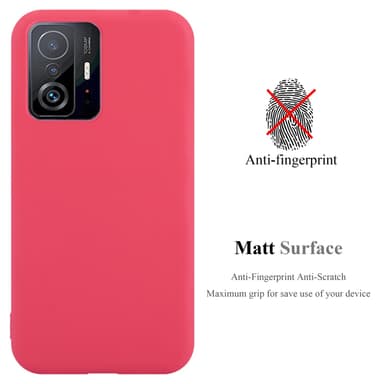 Skal Xiaomi 11T / 11T PRO Fodral Case (Röd)