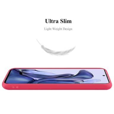 Skal Xiaomi 11T / 11T PRO Fodral Case (Röd)