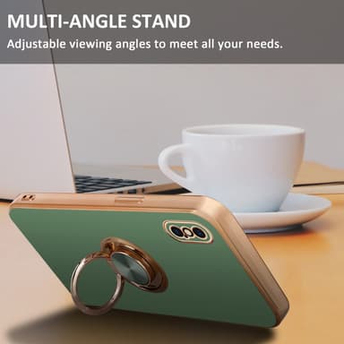 iPhone XS MAX Skal Fodral Case (Grön)
