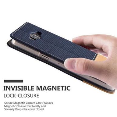 Samsung Galaxy A5 2015 Plånboksfodral Skal (Blå)