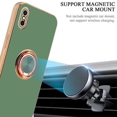 iPhone XS MAX Skal Fodral Case (Grön)