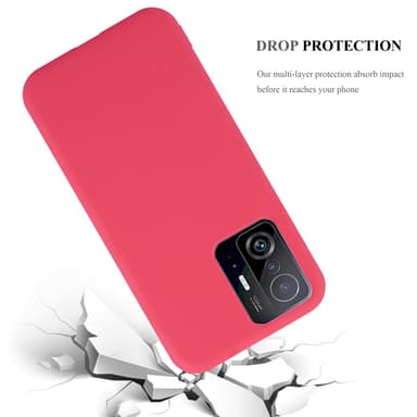 Skal Xiaomi 11T / 11T PRO Fodral Case (Röd)