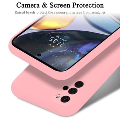 Motorola MOTO G22 Skal Fodral Case (Rosa)