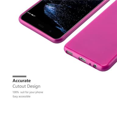 Huawei P10 Skal Fodral Case (Rosa)