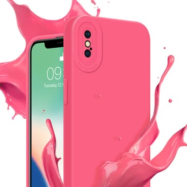 iPhone X / XS Skal Fodral Case (Röd)