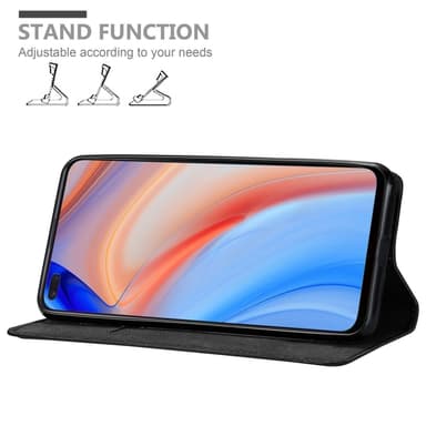 Oppo Reno4 Skal Fodral Case (Svart)