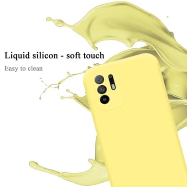 Oppo A94 5G Skal Fodral Case (Gul)