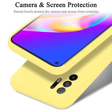 Oppo A94 5G Skal Fodral Case (Gul)