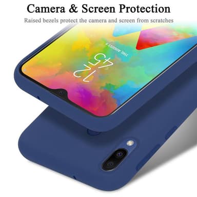 Samsung Galaxy M20 Skal Fodral Case (Blå)