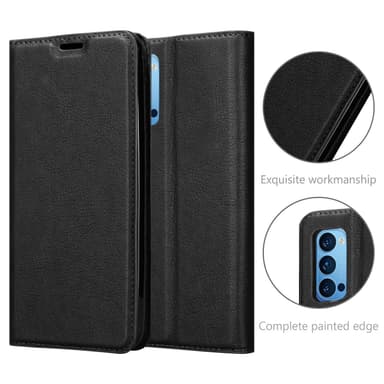 Oppo Reno4 Skal Fodral Case (Svart)