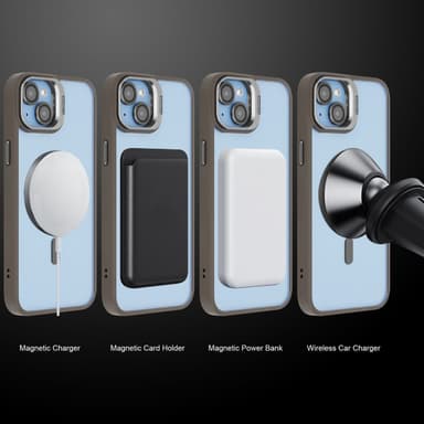 iPhone 14 PLUS Skal Fodral kompatibel MagSafe