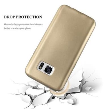 Skal Samsung Galaxy S7 Fodral Case (Guld)