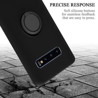 Skal Samsung Galaxy S10 4G Fodral Case (Svart)