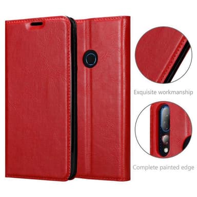 HTC Desire 19 PLUS Skal Fodral Case (Röd)
