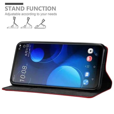 HTC Desire 19 PLUS Skal Fodral Case (Röd)