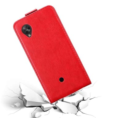 LG Google NEXUS 5 Flipfodral Skal (Röd)