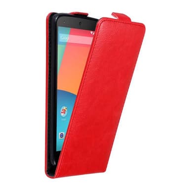 LG Google NEXUS 5 Flipfodral Skal (Röd)