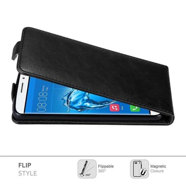 Huawei NOVA PLUS Flipfodral Skal (Svart)