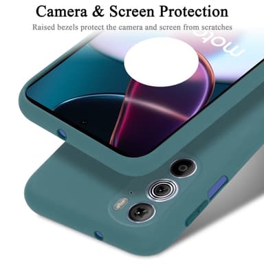 Motorola EDGE 30 PRO / EDGE+ Skal Fodral Case (Grön)