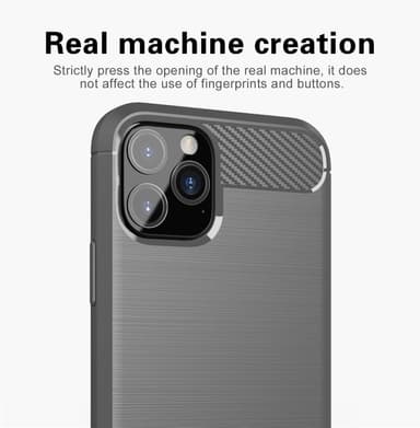 iPhone 11 PRO MAX Skal Fodral Case (Grå)