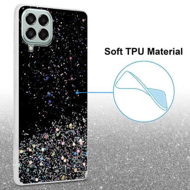 Samsung Galaxy M33 5G Skal Fodral Case (Svart)