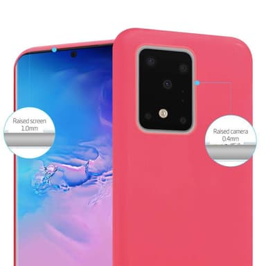 Skal Samsung Galaxy S20 ULTRA Fodral Case (Röd)